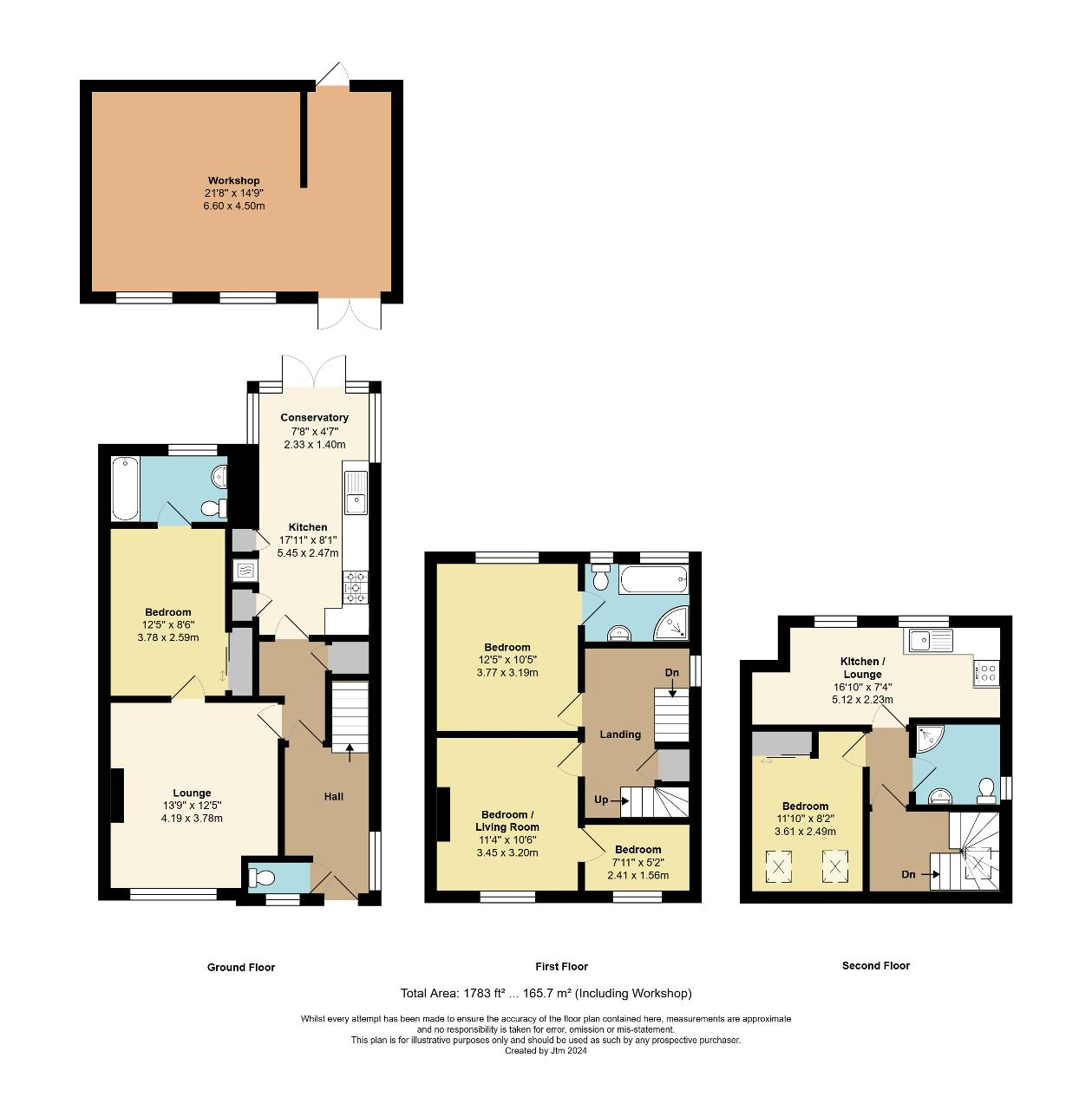 Floorplan of Hawthorn Road, Bognor Regis, West Sussex, PO21 2DD