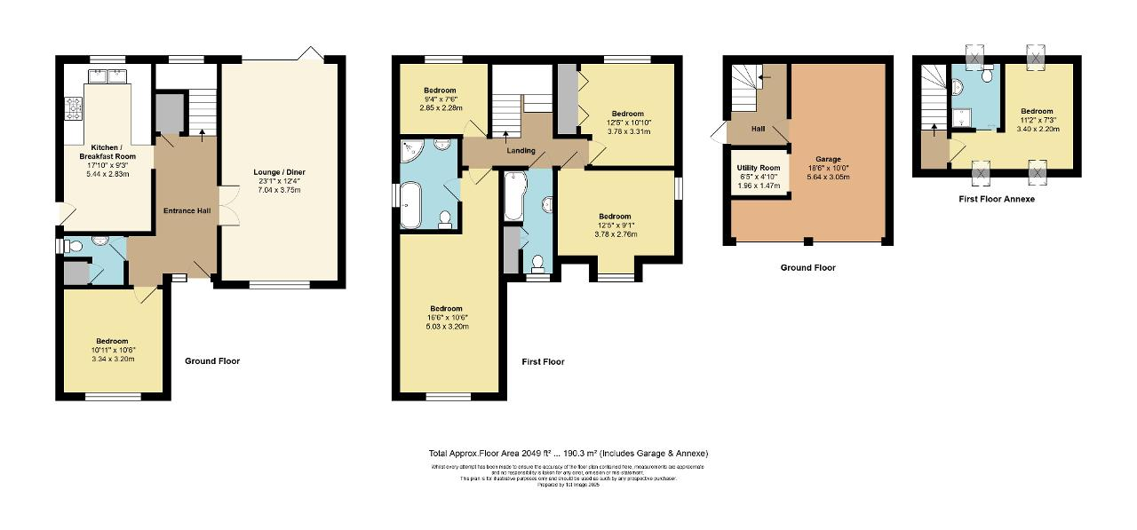 Floorplan of St Mary's Meadow, Yapton, Arundel, West Sussex, BN18 0EE