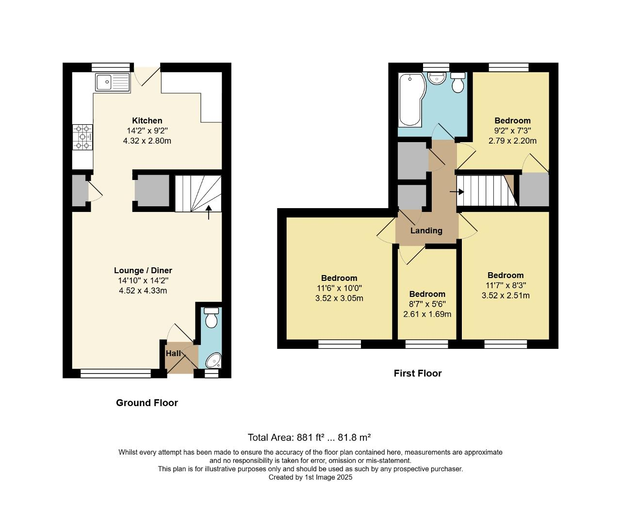 Floorplan of Moraunt Drive, Middleton on Sea, Bognor Regis, West Sussex, PO22 6RY