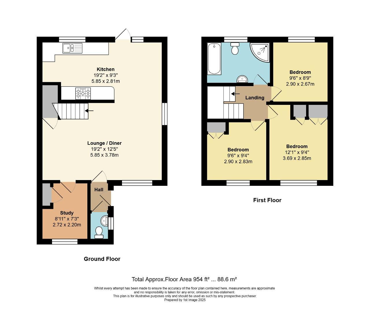Floorplan of Felpham Way, Felpham, Bognor Regis, West Sussex, PO22 8PT