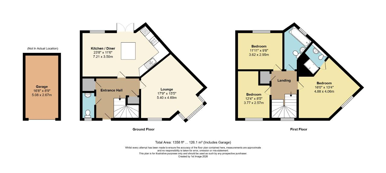 Floorplan of Baillie Gardens, Bersted Park, Bognor Regis, West Sussex, PO21 5FG