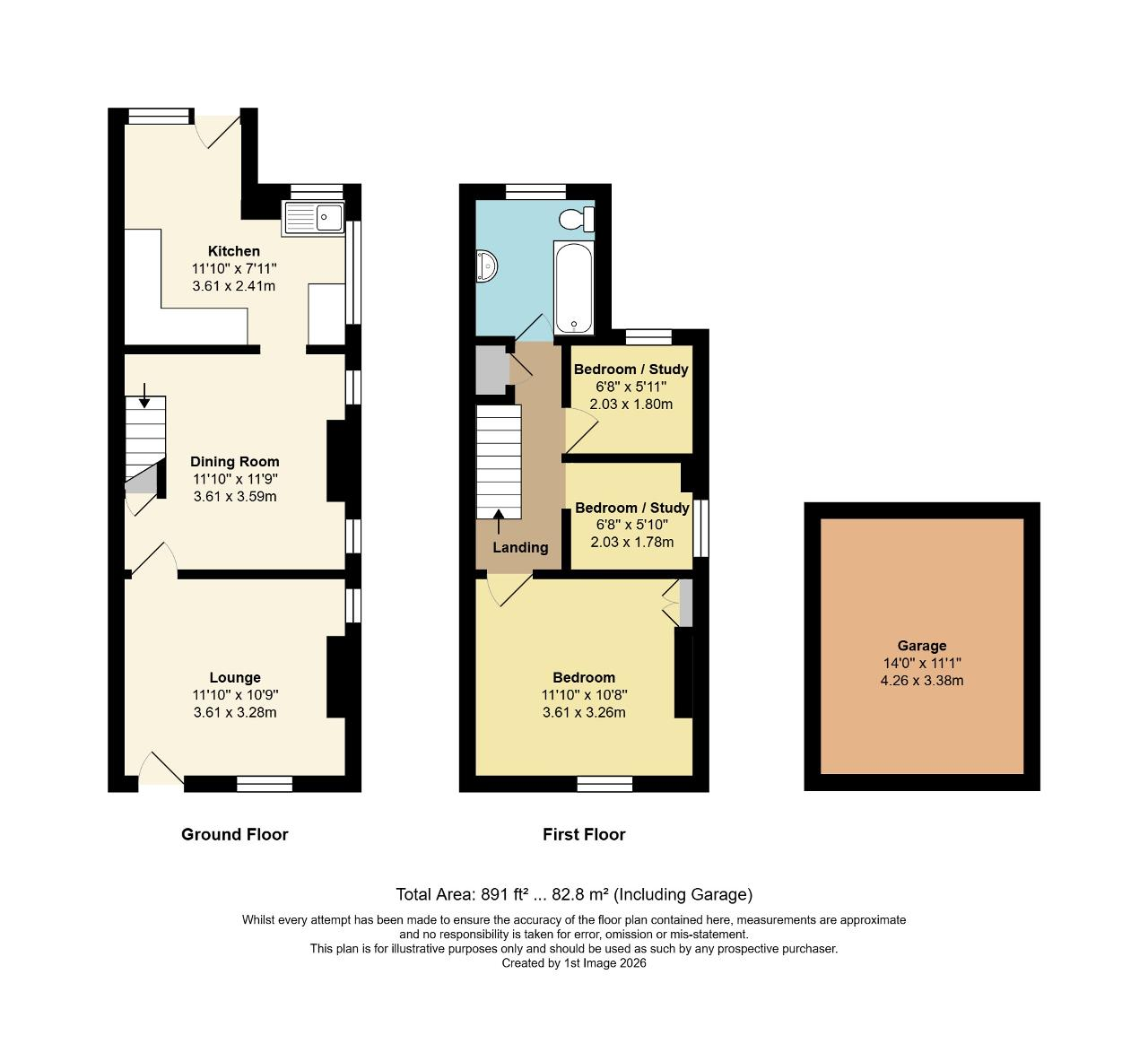 Floorplan of Holkham Cottages, Burndell  Road, Yapton, Arundel, BN18 0HP