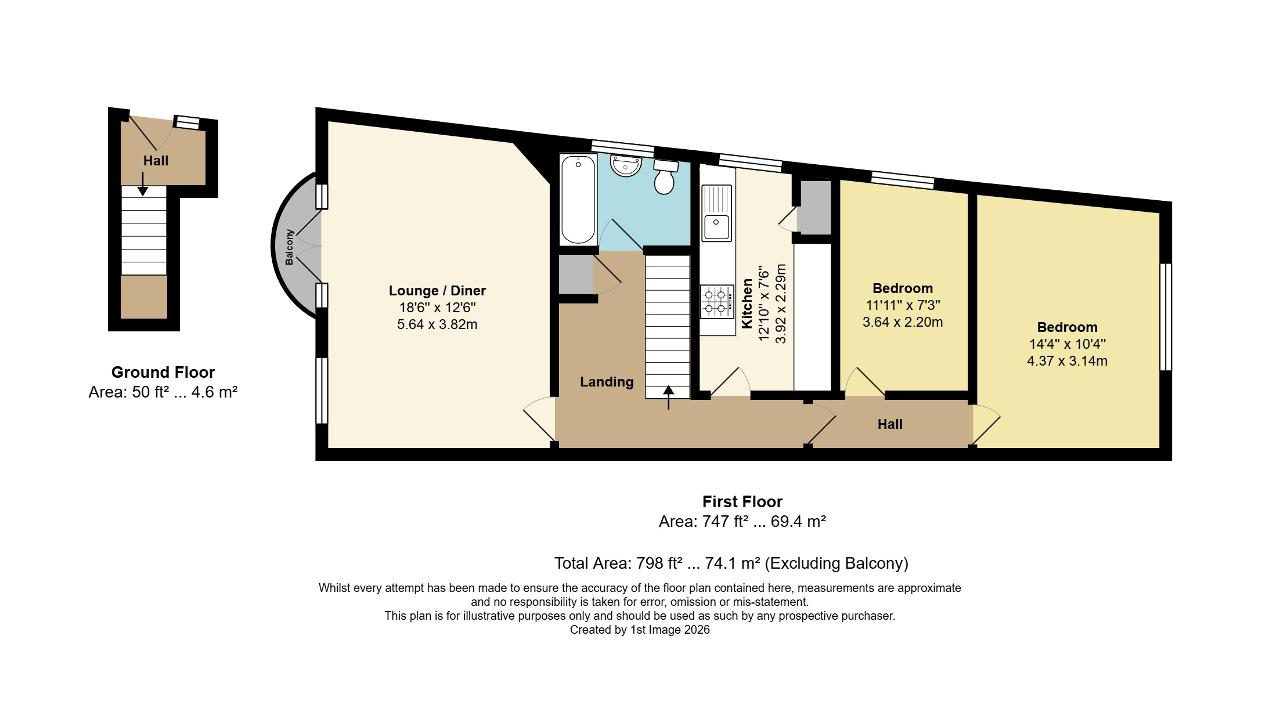 Floorplan of Pagham Road, Nyetimber, Bognor Regis, West Sussex, PO21 3QD